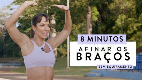 Treino Para Secar E Afinar Os Braços Em 8 Minutos Carol Borba Youtube