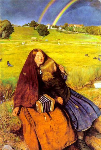 The Blind Girl, 1854 - 1856 - John Everett Millais - WikiArt.org