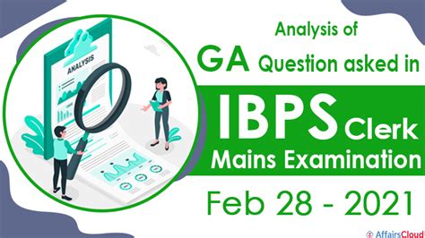 Ga Questions Asked In Ibps Clerk Mains Exam Feb