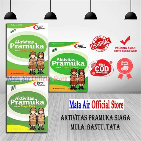 Jual Aktivitas Pramuka Untuk Siaga Mula Bantu Tata Elly Dkk