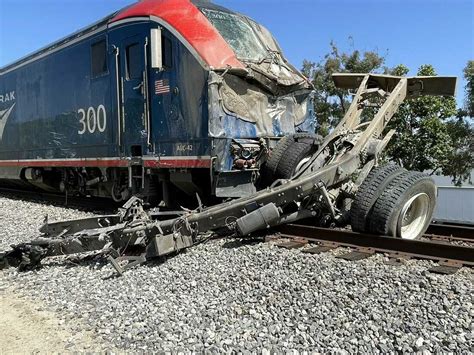 Moorpark Train Accident Five Injured After Amtrak Train Collides With