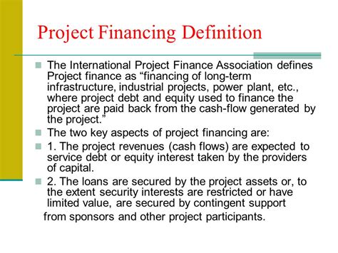 Project Finance Definition How It Works And Types Of 52 Off