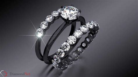 Black Gold in Diamond Engagement Ring? A unique idea - DiamondNet