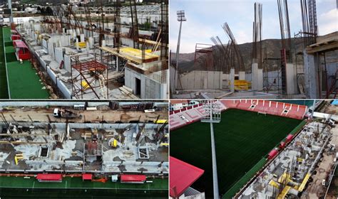 Intenzivirani radovi na izgradnji tribine Stadion Veleža će