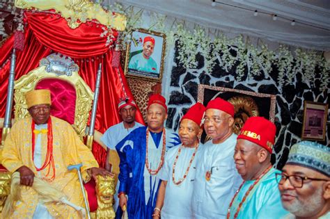 Shettima Ganduje Bag Chieftaincy Titles In Anambra PHOTOS MetroNews NG