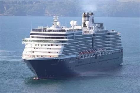 Massive luxury cruise ship MS Zuiderdam arrives off Devon coast - Devon Live