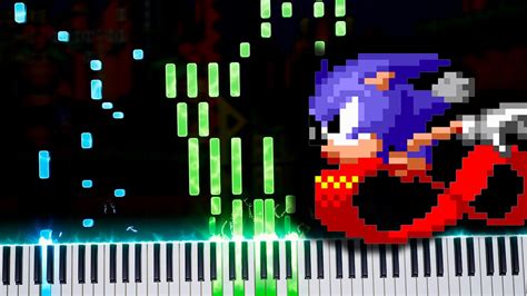 Sonic Cd Palmtree Panic Piano Tutorial Youtube