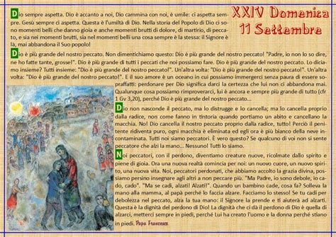 Xxiv Domenica Del Tempo Ordinario Anno C Settembre Agesci