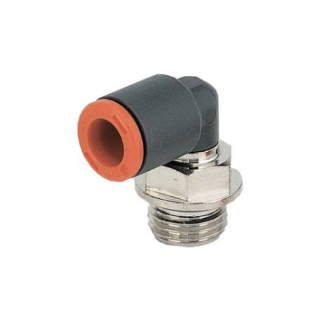 raccord Pneumatique coudé M 5 4 mm IQS standard Hyprolec