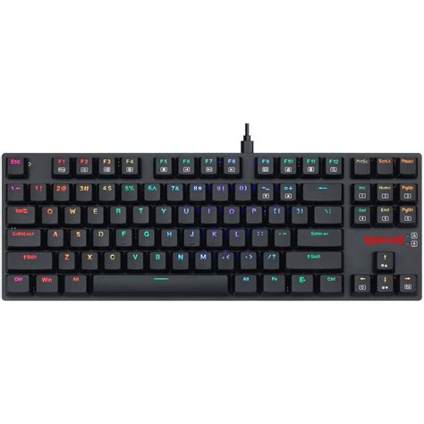 Клавиатура Gaming Redragon APS TKL, Подсветка RGB, blue switch - eMAG.bg