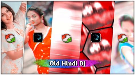 Old Hindi Dj Remix Status Editing Alight Motion Video Editing Hindi