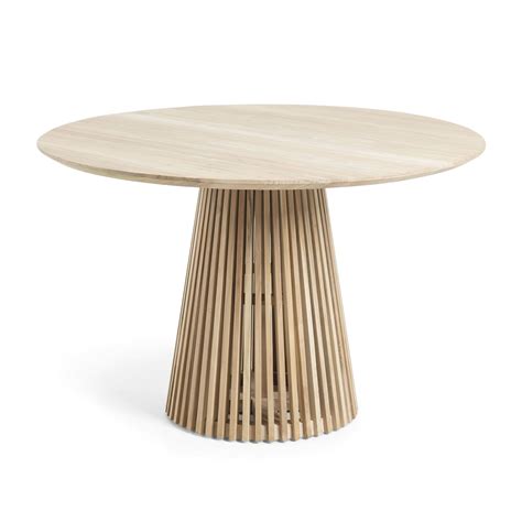 Avec Son Design Au Top De La Tendance La Table Jeanette En Bois Massif