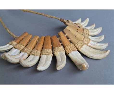 Wild Boar Tusk Necklace