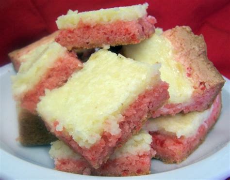 Strawberry-Cream Cheese Bars Recipe - Food.com