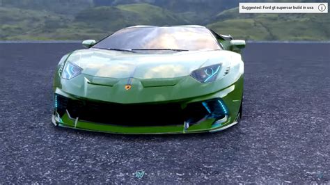 Lamborghini Aventador Svj Has Cgi Widebody Garb Wears It Like Supercar