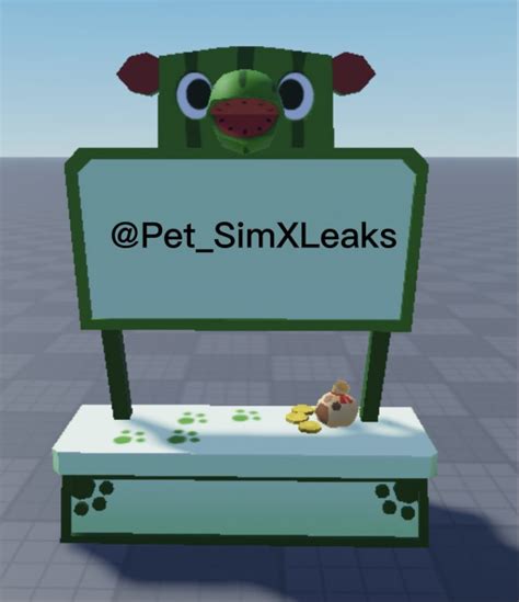 Yanexis Leaks Pet Simulator X Leaks On Twitter Hippomelon Booth