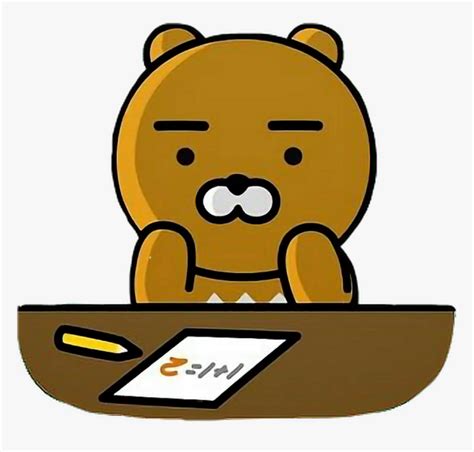 Kakao Friends Ryan Png - Kakao Friends Ryan Gif, Transparent Png ...