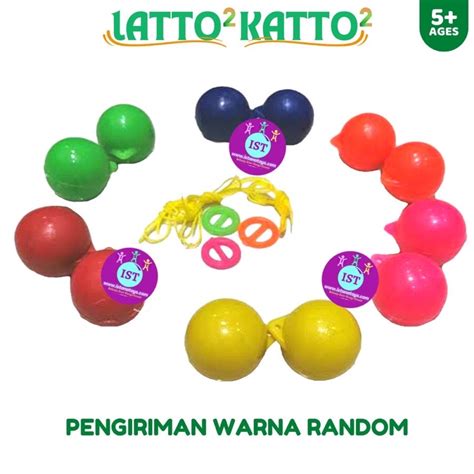 Jual Lato Lato Mainanan Jadul Viral TIK Tok Maninan Etek Etek Tek Tek