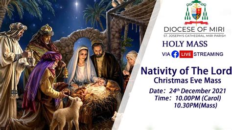 Nativity Of The Lord Christmas Eve Mass Youtube