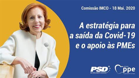 A Eurodeputada Maria Gra A Carvalho Comenta A Reuni O Da Comiss O Imco