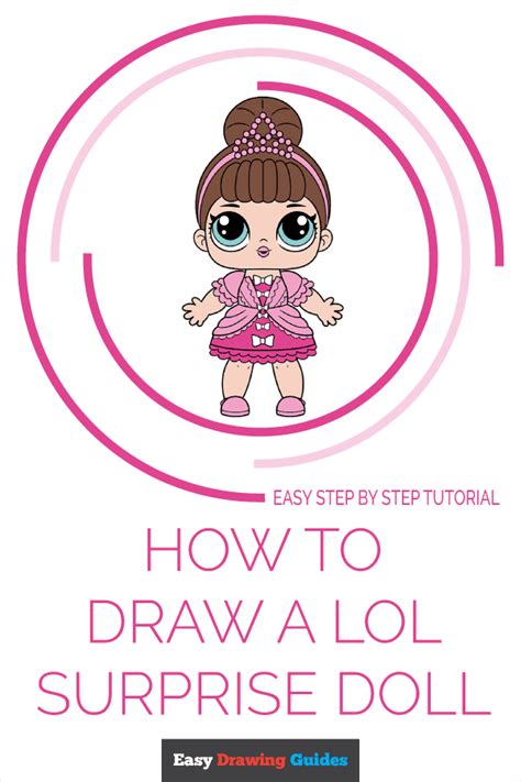 How to Draw a LOL Surprise Doll - Really Easy Drawing Tutorial