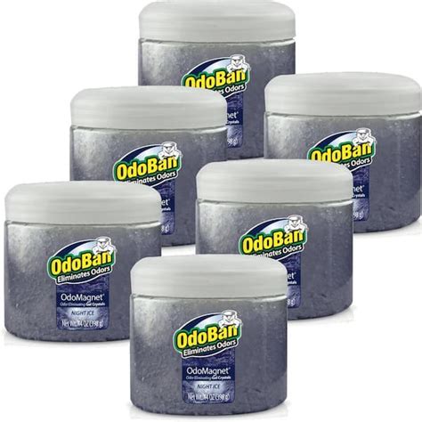 Odoban 14 Oz Odomagnet Odor Removing Gel Crystals Odor Absorber And