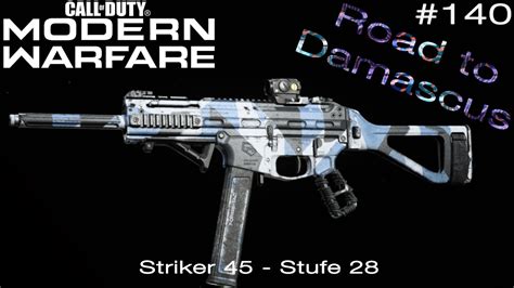 Call Of Duty Modern Warfare 140 Striker 45 Auf Stufe 28 Gelevelt