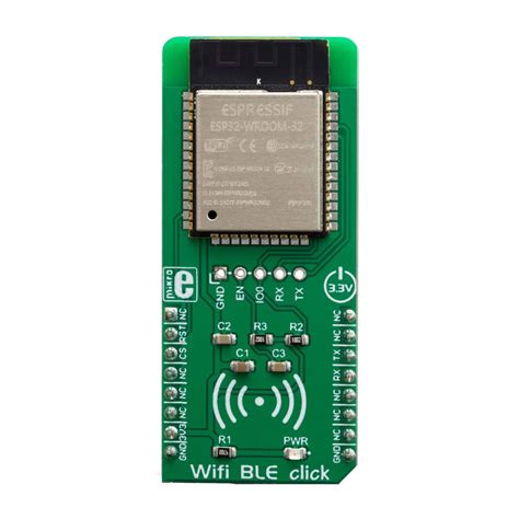 Wifi Ble Click Mikroe Mikroelektronika