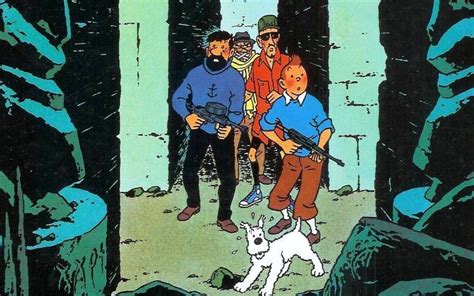 GalleryCartoon: Tintin and Snowy Cartoon Image