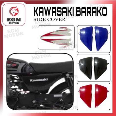 EGM MOTORCYCLE KAWASAKI BARAKO SIDE COVER A83 Lazada PH