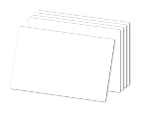 Office Depot Brand Blank Index Cards 4 x 6 White Pack Of 300 - Office Depot