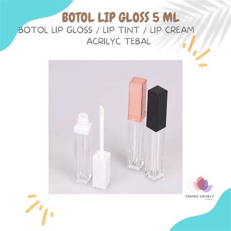 Jual 5ml Botol Lipgloss Kosong Wadah Lip Gloss Lip TintLip Cream