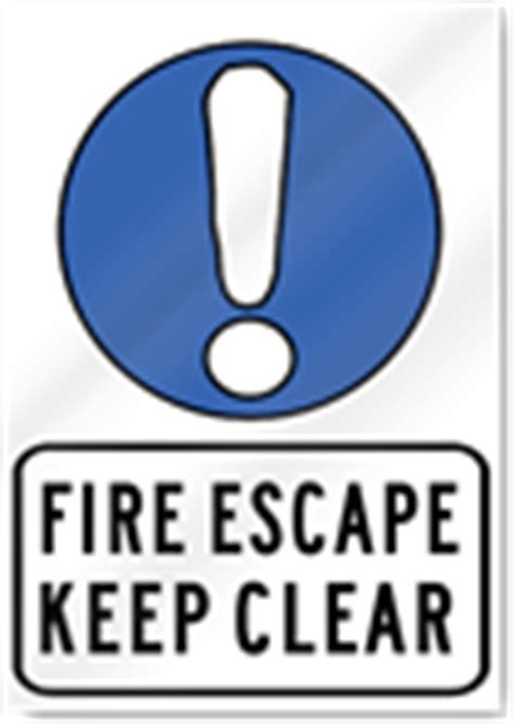 Keep Clear Safety Signs Signstoyou