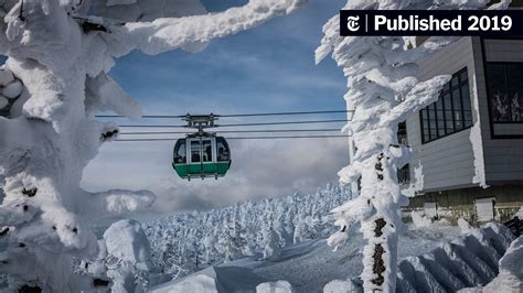 Japan’s Enchanting Ice Monsters, Claimed by Climate Change - The New
