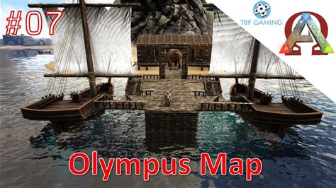 Olympus Map E07 Ark Survival Evolved Building The Dock And Hyena