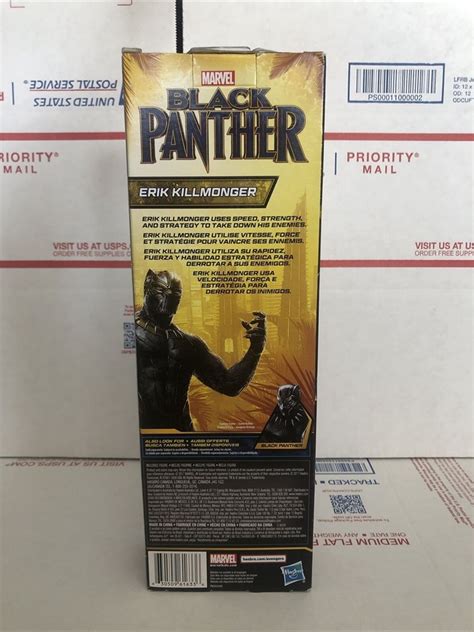 Black Panther Titan Hero Series Eric Killmonger Action