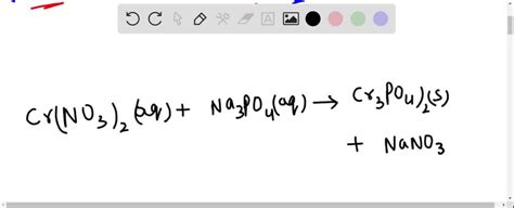 SOLVED Write A Balanced Equation For The Double Replacement