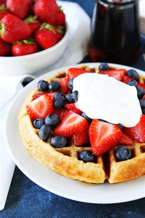 Belgian Waffles Recipe Tried True