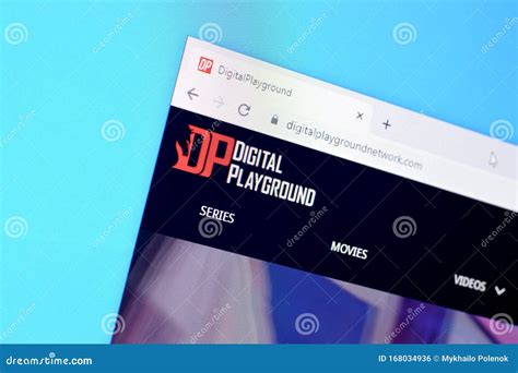 Página De Inicio Del Sitio Web De Juegos Digitales En La Pantalla De PC