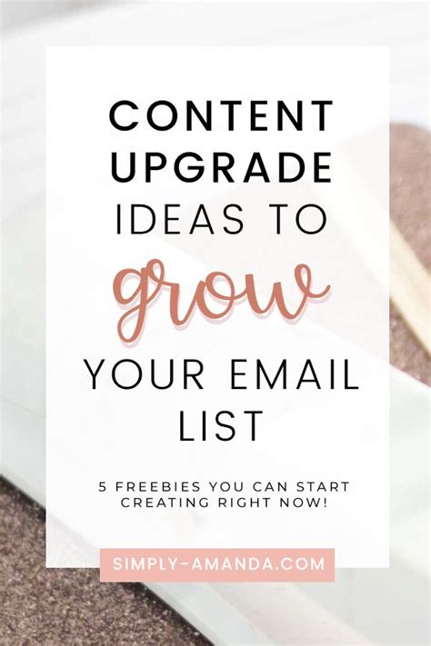 Opt In Freebie Ideas To Grow Your Email List Artofit