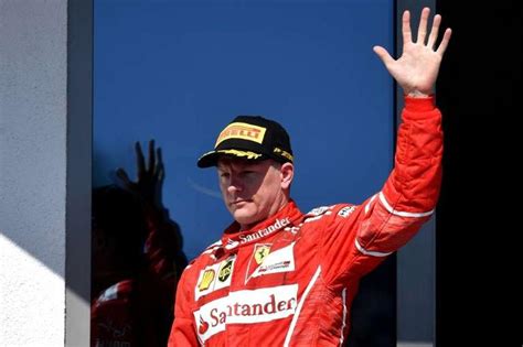 F Le Finlandais Kimi R Ikk Nen Prolonge Chez Ferrari Pour La Saison