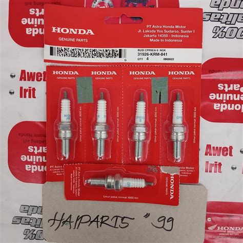 Jual Busi Spark Plug NGK CPR9EA9 DI JUAL SATUAN Vario 125 150 Esp