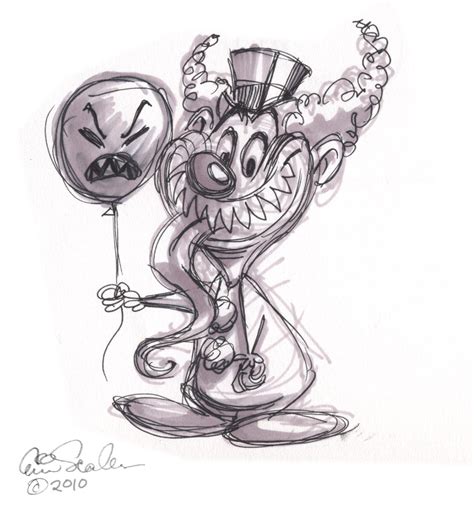 Free Easy Way To Draw Scary Clowns Download Free Easy Way To Draw