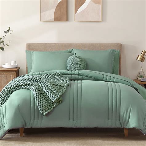 Monbix Twin Xl Comfortertwin Xl Bedding Set 5 Pieces All