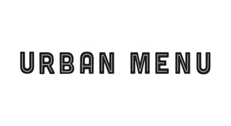 Urban Menu - MenuDirections