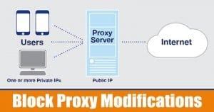 How To Prevent Users From Changing Proxy Settings On Windows