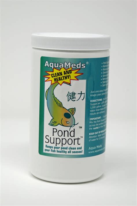 aqua meds pond support beneficial bacteria carbonates  koi ponds