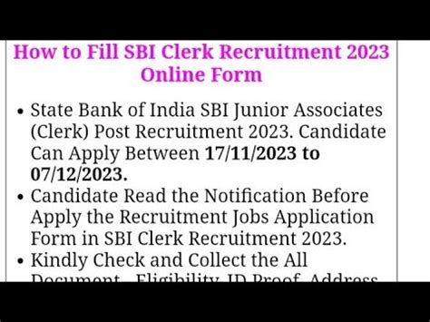 SBI Junior Associate JA Clerk Ignou Assignment Submission Last Date