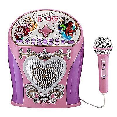 Disney Princess Ihome Ez Link Bluetooth Karaoke Machine Ebay