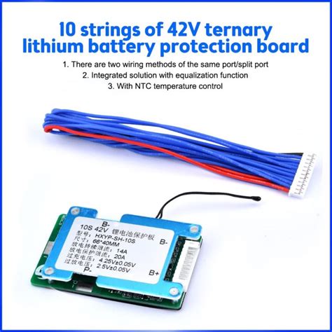 S V S Bms Polymer Cell Lithium Battery Protection Board